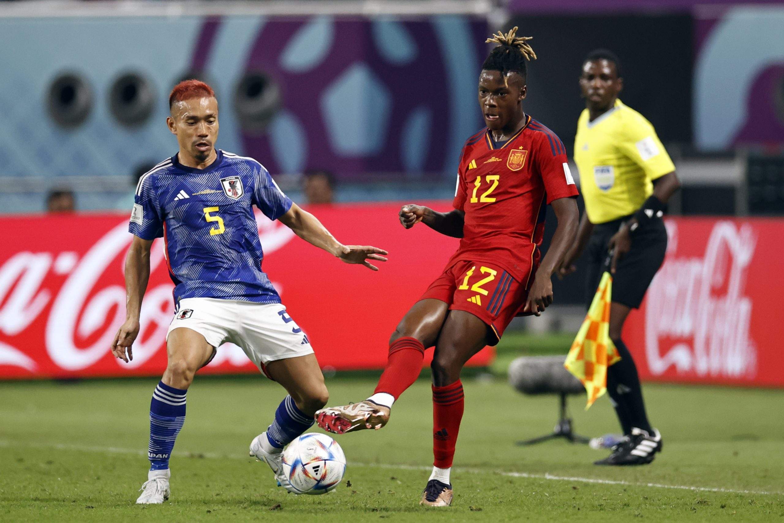 España vs Japón