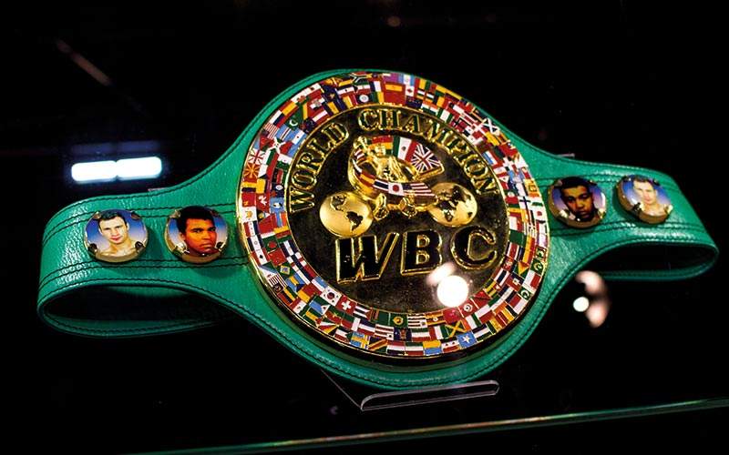 Cinturones de boxeo